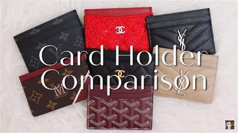 Luxury Card Holder Comparison 